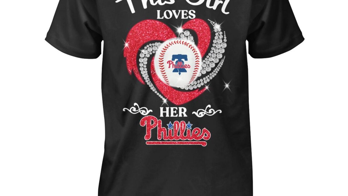 This girl loves her team Philadelphia Phillies shirt, hoodie