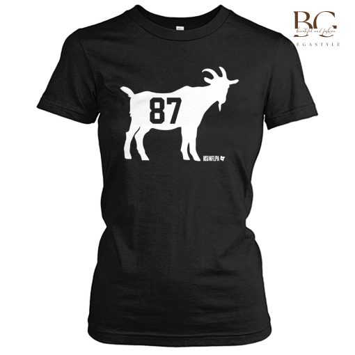 Travis Kelce Goat 87 Kansas City Chiefs T-Shirt, Sweatshirt Hoodie