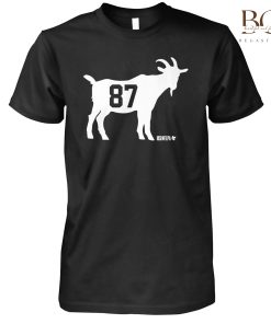 Travis Kelce Goat 87 Kansas City Chiefs T-Shirt, Sweatshirt Hoodie