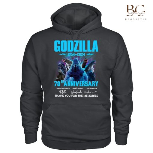 70 Years Of 1954 2024 Godzilla Thank You For The Memories Shirt, Sweatshirt Hoodie