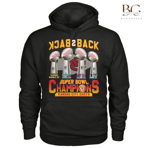 Kansas City Chiefs Back 2 Back Super Bowl Champions 69 22 23 19 Cup Shirt, Sweatshirt Hoodie