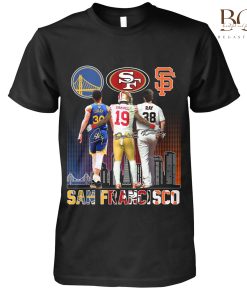 San Francisco City Of Champions Golden State Warriors 49ers Giants Signatures Shirt, Sweatshirt, Hoodie