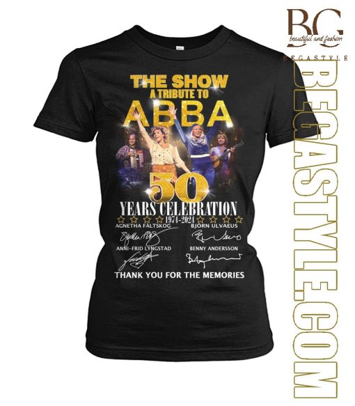 ABBA The Concert_ A Tribute to ABBA 50 Years Celebration 1974 – 2024 T-Shirt