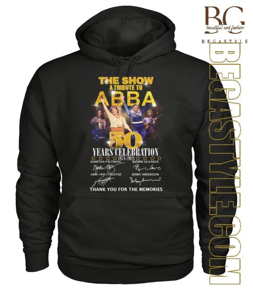 ABBA The Concert_ A Tribute to ABBA 50 Years Celebration 1974 – 2024 T-Shirt