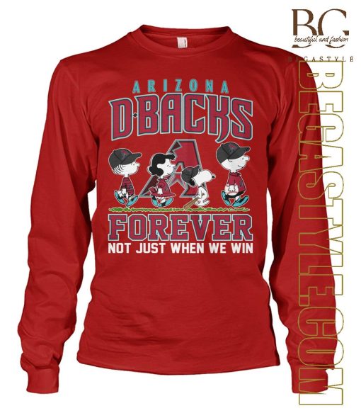 Arizona Diamondbacks Snoopy T-Shirt