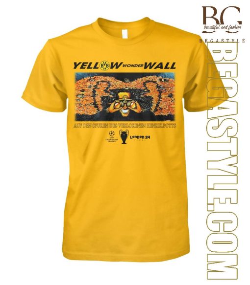 Borussia Dortmund Champions, Yellow Wonder Wall T-Shirt