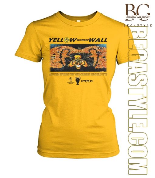 Borussia Dortmund Champions, Yellow Wonder Wall T-Shirt
