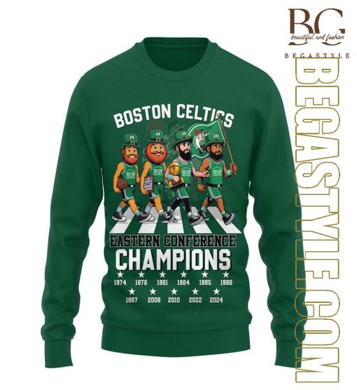 Boston Celtics Abbey Road Conference Champions T-Shirt