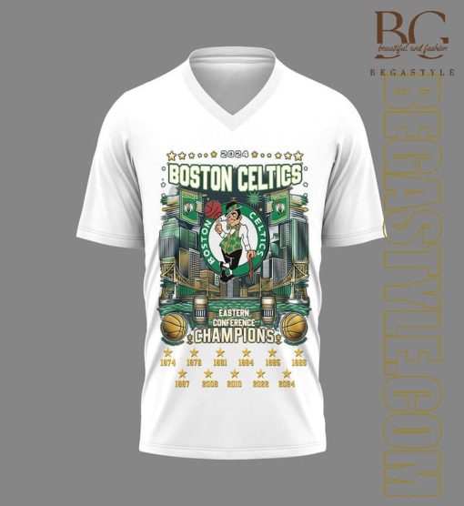 Boston Celtics NBA Champions Eastern Conference 2024 T-Shirt