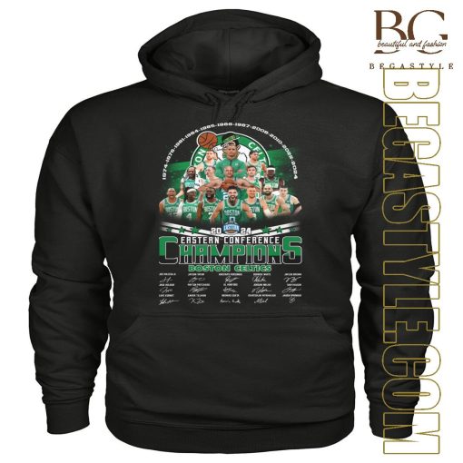 Boston Celtics Team 2024 Eastern Conference Champions T-Shirt