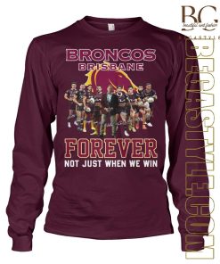 Brisbane Broncos Football Forever T-Shirt