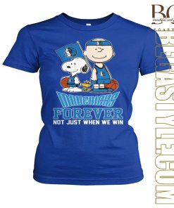 Charlie Brown Snoopy and Woodstock Mavericks T-Shirt