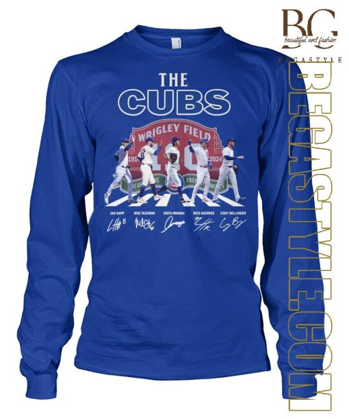 Chicago Cubs Abbey Road Signatures T-Shirt