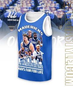 Dallas Mavericks Mavs Fan For Life Skyline T-Shirt