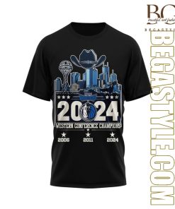 Dallas Mavericks Western Conference Champions 2024 T-Shirt