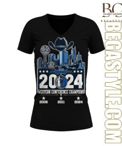 Dallas Mavericks Western Conference Champions 2024 T-Shirt