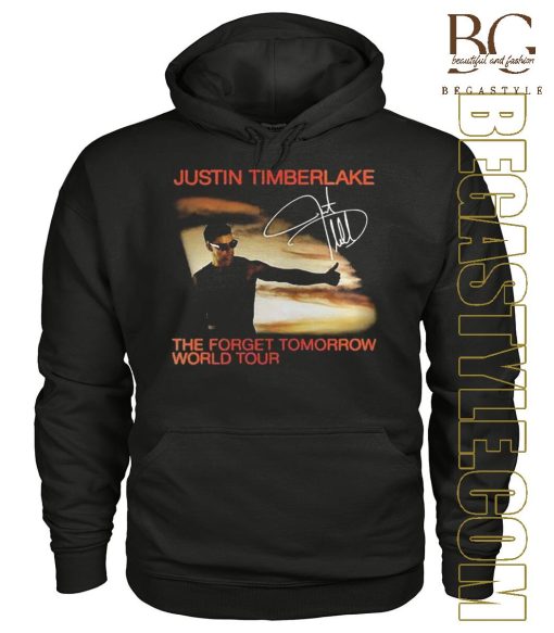 Justin Timberlake The Forget Tomorrow World Tour Signature T-Shirt