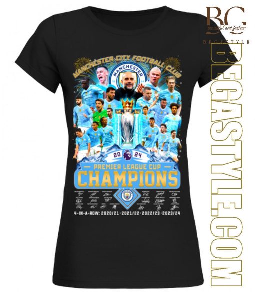 Manchester City Champions Premier League T-Shirt