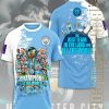 Champions 2020-2024 Manchester City IV In A Row T-Shirt