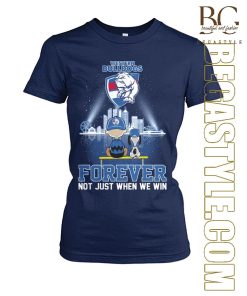 Peanuts Snoopy And Charlie Brown, Western Bulldogs Coating T-Shirt