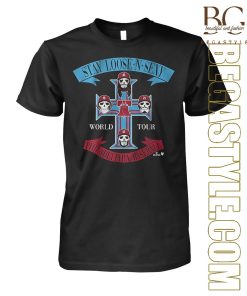 Philadelphia Baseball Stay Loose ‘N’ Sexy Rock Band T-Shirt