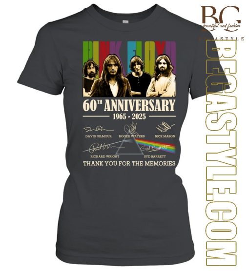 Pink Floyd 60th Anniversary 1964-2024 Rock Band T-Shirt