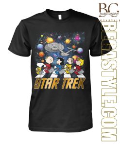 Snoopy And Friend Star Trek T-Shirt