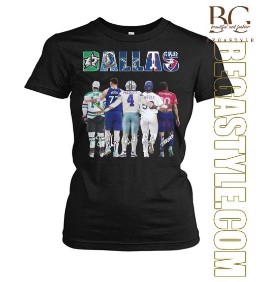 Sports In Dallas Stars Signatures T-Shirt