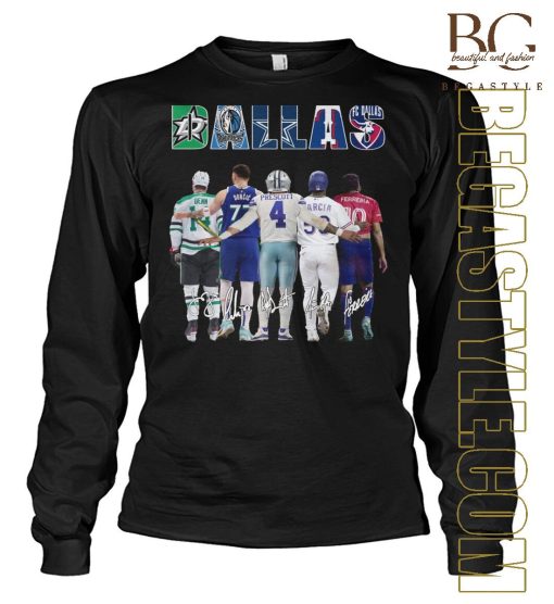 Sports In Dallas Stars Signatures T-Shirt