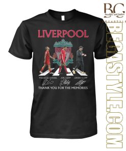The Liverpool Thiago Alcantara and Joel Matip Abbey Road T-Shirt