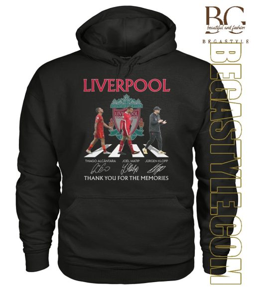 The Liverpool Thiago Alcantara and Joel Matip Abbey Road T-Shirt