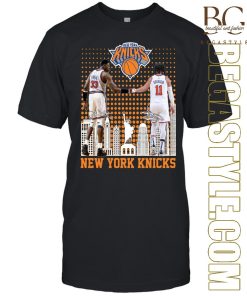 The New York Knicks Patrick Ewing And Brunson 2024 NBA Playoffs T Shirt