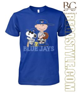 Toronto Blue Jays Baseball Snoopy And Charlie Brown T-Shirt