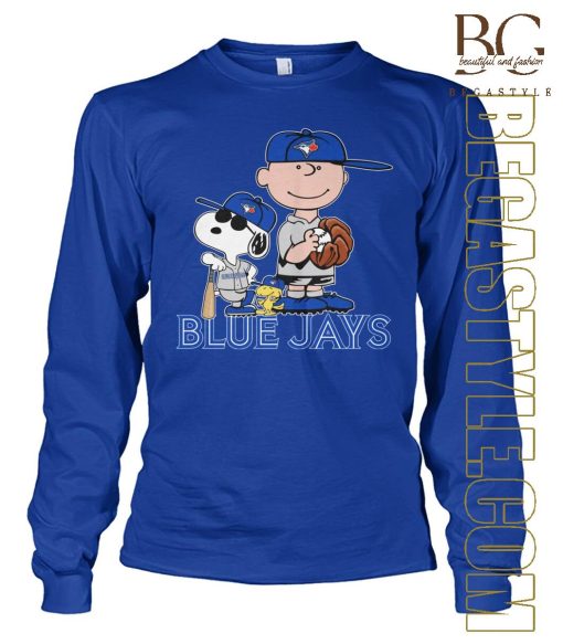 Toronto Blue Jays Baseball Snoopy And Charlie Brown T-Shirt