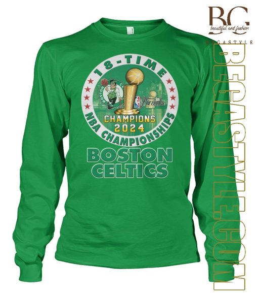 18-Time Boston Celtics 2024 NBA Championship T-Shirt