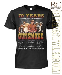 70 Years Gunsmoke Movie T-Shirt