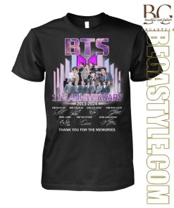 BTS 2013-2024 For Fan T-Shirt