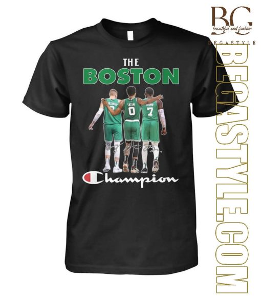 Basketball Team Boston Celtics Champion Brand T-Shirt