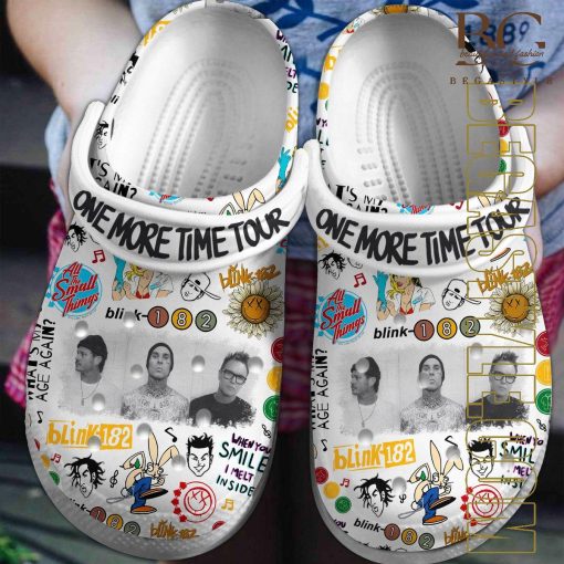 Blink-182, 2024 One More Time Tour Crocs Shoes