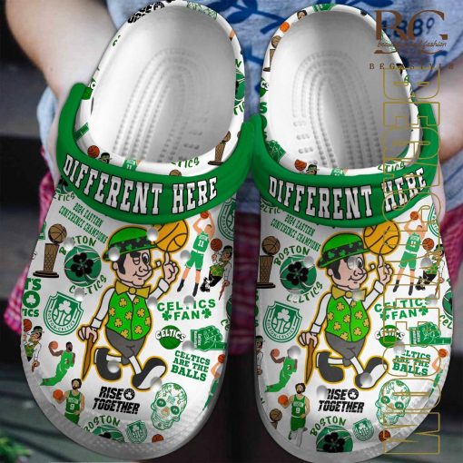 Boston Celtics NBA Crocs Shoes