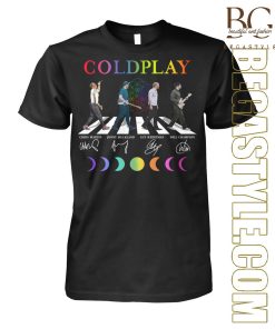 Coldplay Band Abey Road T-shirt