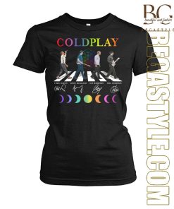 Coldplay Band Abey Road T-shirt