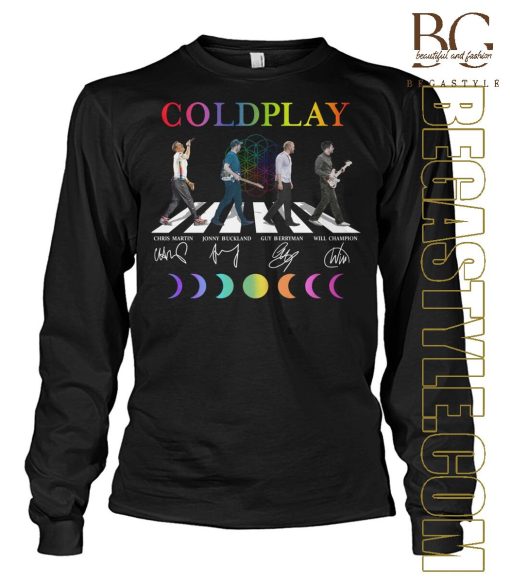 Coldplay Band Abey Road T-shirt