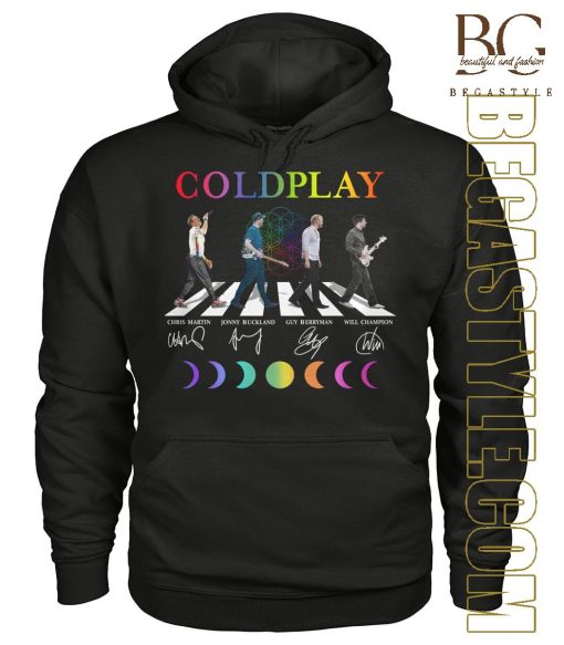 Coldplay Band Abey Road T-shirt