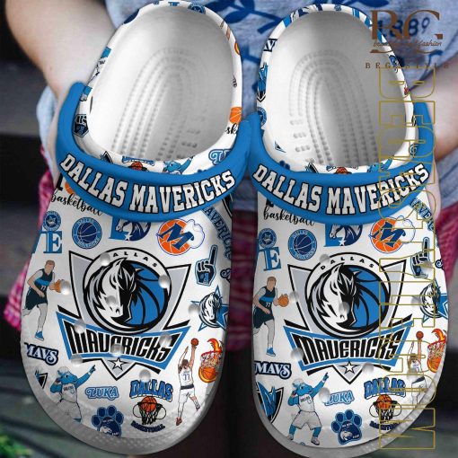 Dallas Mavericks Go Mavs Crocs Shoes