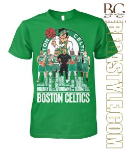 NBA Boston Celtics Bleed Green Team Player T-Shirt