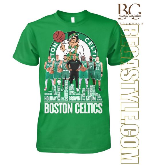 NBA Boston Celtics Bleed Green Team Player T-Shirt