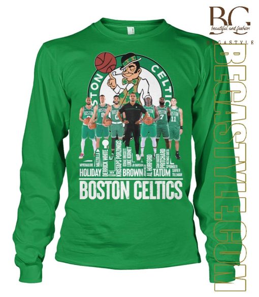 NBA Boston Celtics Bleed Green Team Player T-Shirt