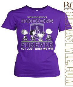 Snoopy and Peanuts Fremantle Dockers T-Shirt