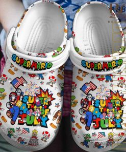 Super Mario Crocs Shoes